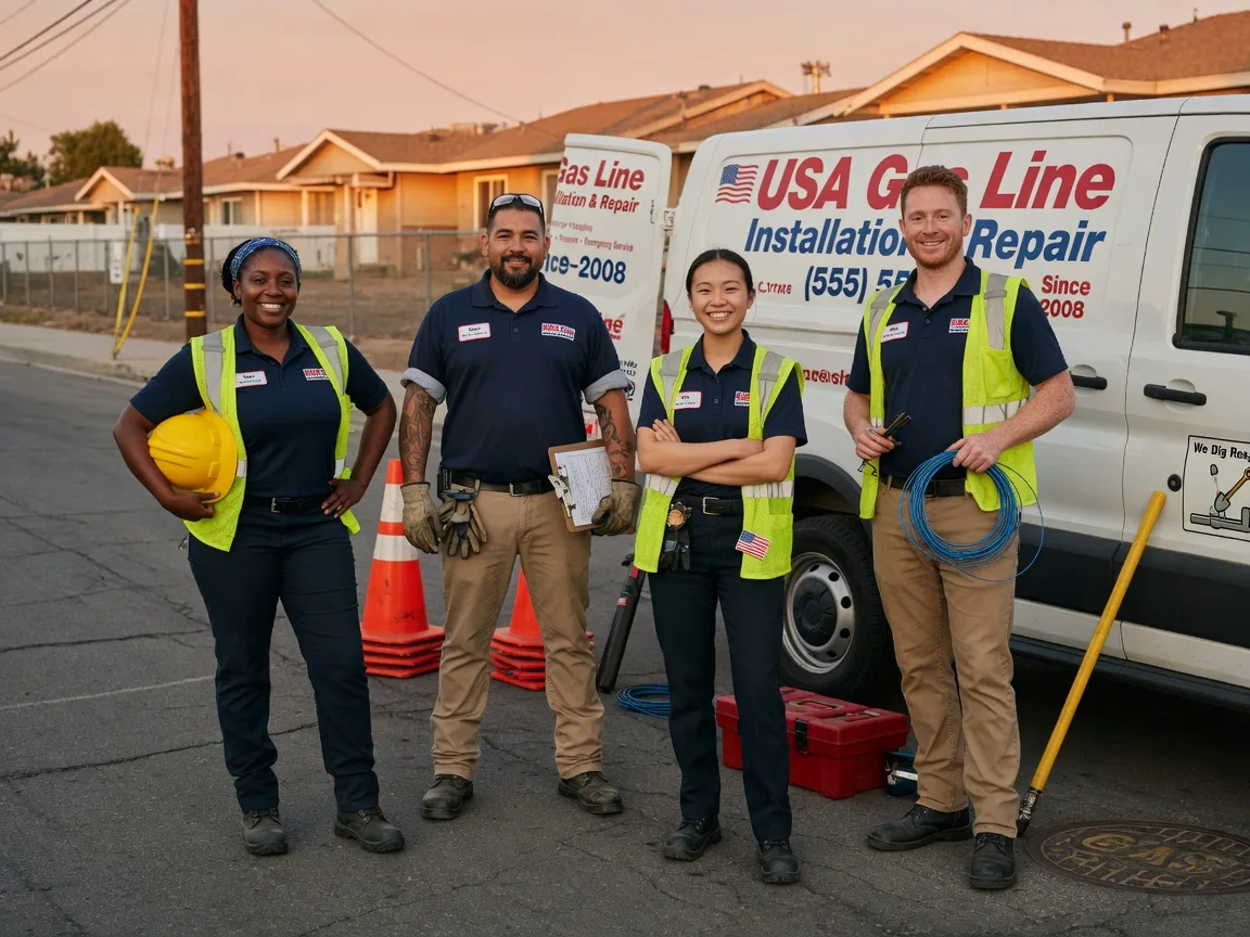 Gas Line Installation company in Colusa, CA